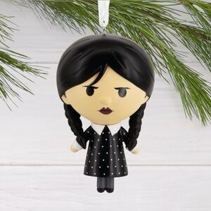 Hallmark WEDNESDAY ADDAMS Christmas Ornament, NWT
